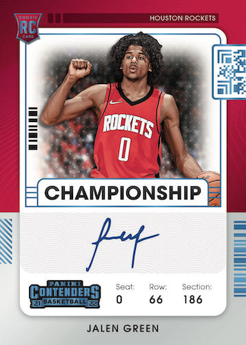 2021-2022 PANINI NBA CONTENDERS HOBBY BOXES