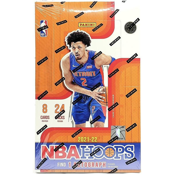 2021-2022 PANINI NBA BASKETBALL HOOPS HOBBY BOXES - NEW!