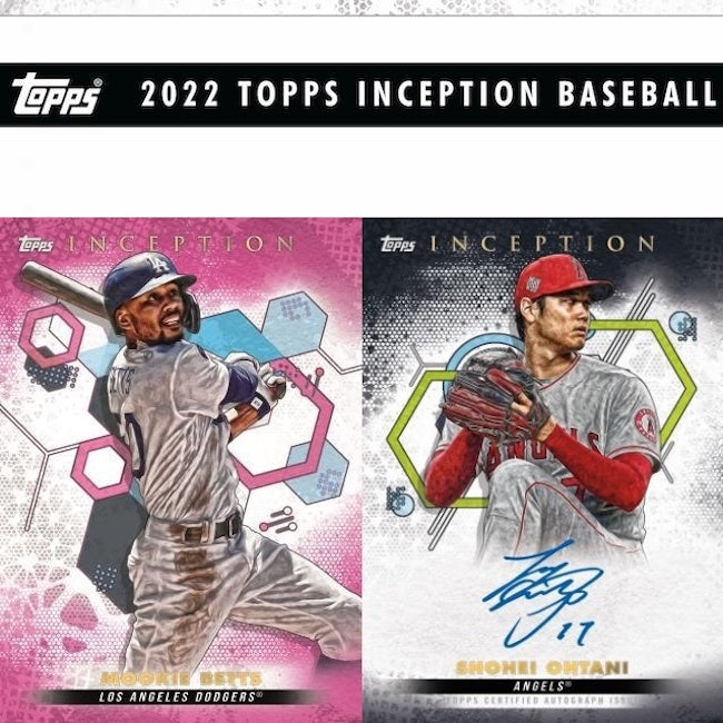 2022 TOPPS INCEPTION BASEBALL HOBBY BOXES - BRAND NEW!