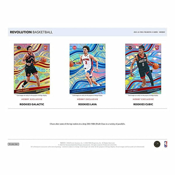 2021-2022 PANINI REVOLUTION NBA BASKETBALL HOBBY BOXES - NEW!