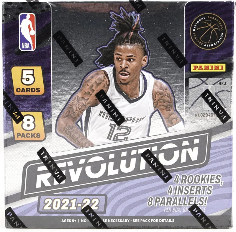 2021-2022 PANINI REVOLUTION NBA BASKETBALL HOBBY BOXES - NEW!