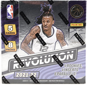 2021-2022 PANINI REVOLUTION NBA BASKETBALL HOBBY BOXES - NEW!