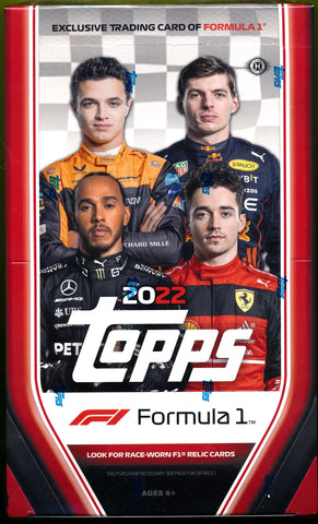2022 TOPPS FORMULA 1 RACING HOBBY BOXES