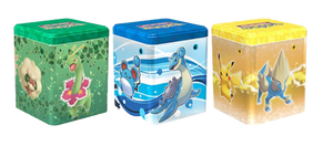 2022 Q1 POKEMON STACKING TINS SET OF 3 (DECIDUEYE/WISHIWASHI/ELECTRIVE) - NEW!