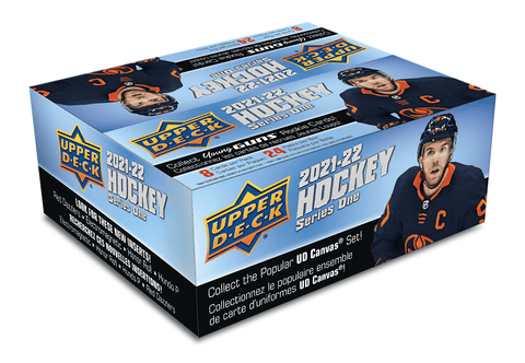 2021-22 UPPER DECK HOCKEY SERIES 1 RETAIL BOX SEALED CASE OF 20 - NOW AVAILABLE
