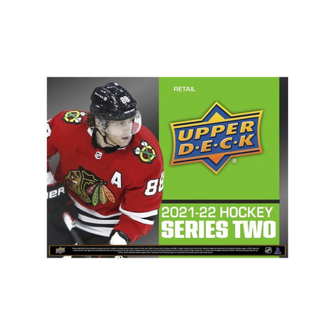 2021-22 UPPER DECK HOCKEY SERIES 2 RETAIL BOXES - PRE ORDER RELEASE MAY 2022