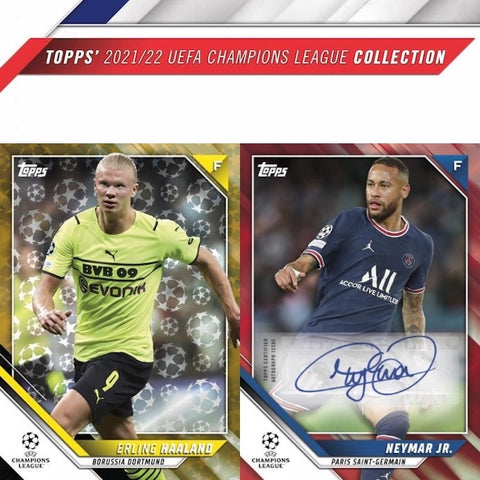 2021-2022 TOPPS UEFA CHAMPIONS LEAGUE SOCCER HOBBY BOXES - BRAND NEW!