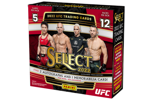 2022 PANINI SELECT UFC HOBBY BOXES - NEW!
