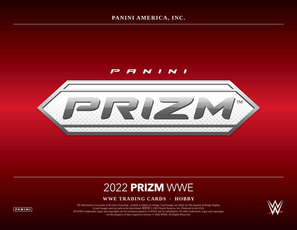 2021-22 PANINI PRIZM WWE HOBBY SINGLE PACKS - NEW!