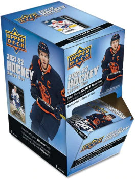 2021-22 UPPER DECK HOCKEY SERIES 1 GRAVITY FEED BOXES  - IN STORE!
