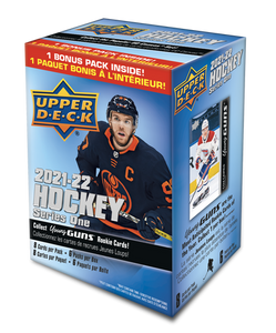 2021-22 UPPER DECK HOCKEY SERIES 1 BLASTER BOXES SEALED CASE OF 20