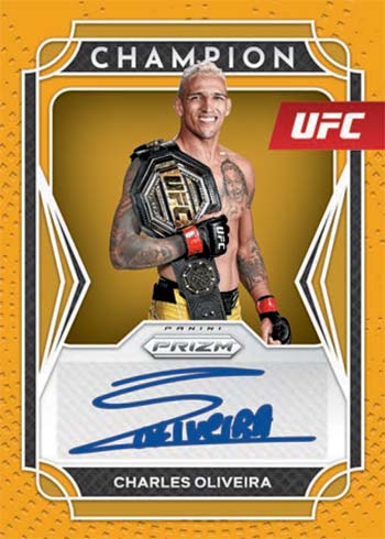 2021-22 PANINI PRIZM UFC HOBBY BOX SINGLE PACKS