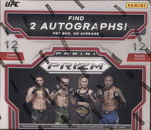 2021-22 PANINI PRIZM UFC HOBBY BOX SINGLE PACKS