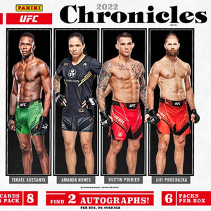 2022 PANINI CHRONICLES UFC HOBBY BOXES - BRAND NEW!