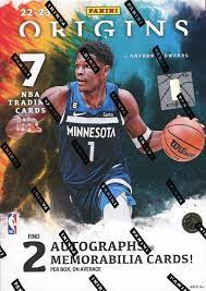 2022-23 PANINI ORIGINS BASKETBALL HOBBY BOXES