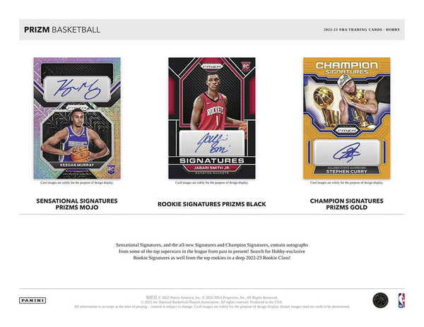 2022-23 PANINI PRIZM BASKETBALL HOBBY BOXES