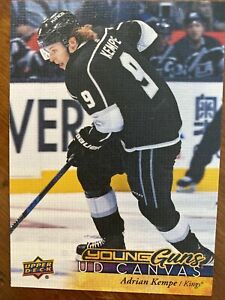 2017-18 UPPER DECK HOCKEY #C194 - LOS ANGELES KINGS - ADRIAN KEMPE YOUNG GUNS CANVAS ROOKIE CARD