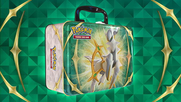 POKEMON ARCEUS COLLECTOR CHEST 2022 Q2 SEALED CASE OF 9 - BRAND NEW!