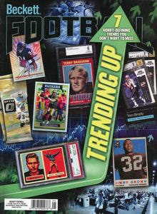BECKETT FOOTBALL MONTHLY PRICE GUIDE MAY 2021