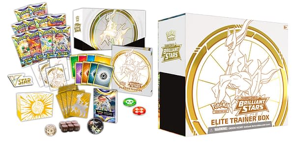 POKEMON SWORD & SHIELD BRILLIANT STARS ELITE TRAINER BOXES