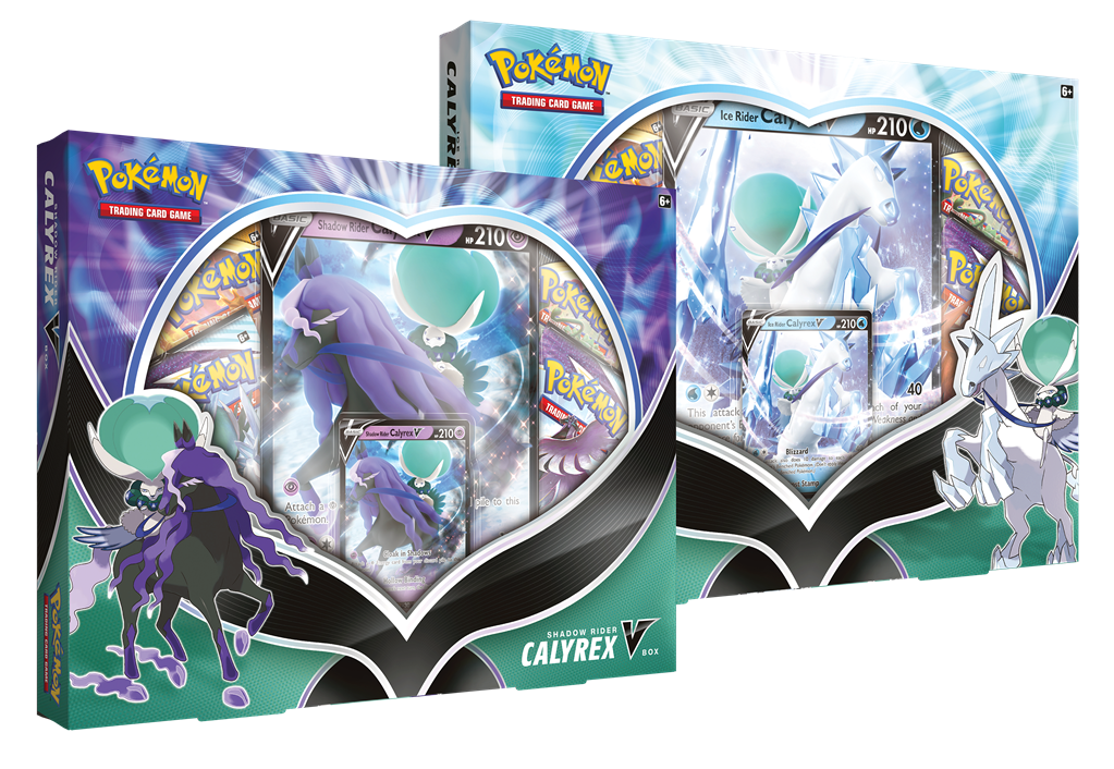 POKEMON CHILLING REIGN CALYREX V COLLECTION BOX SET OF 2- BRAND NEW!