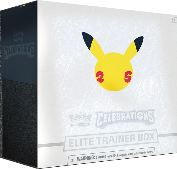 POKEMON CELEBRATIONS ELITE TRAINER BOXES