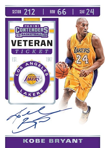 2019-20 PANINI NBA CONTENDERS CELLO VALUE PACKS