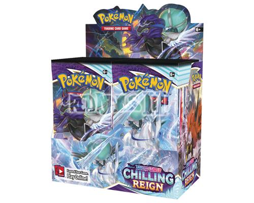 POKEMON SWSH6 CHILLING REIGN BOOSTER BOXES