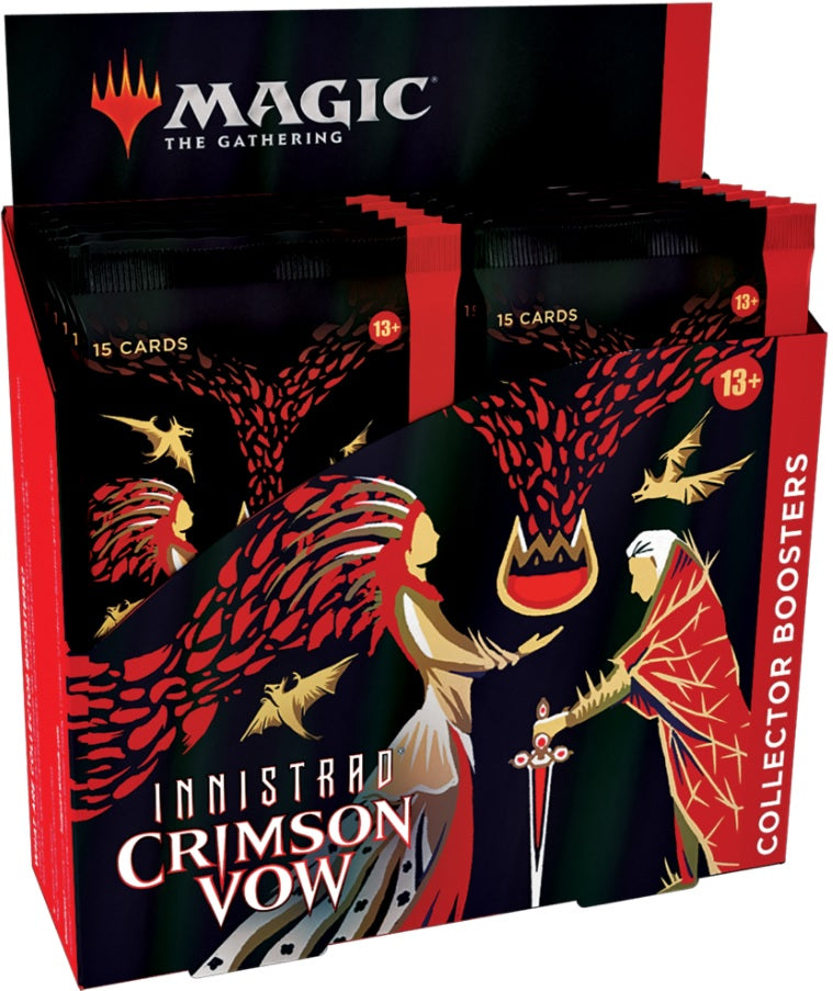 MAGIC THE GATHERING - INNISTRAD CRIMSON VOW COLLECTOR BOOSTER BOX - NEW!