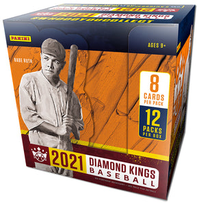2021 PANINI DIAMOND KINGS MLB BASEBALL HOBBY BOX SINGLE PACKS