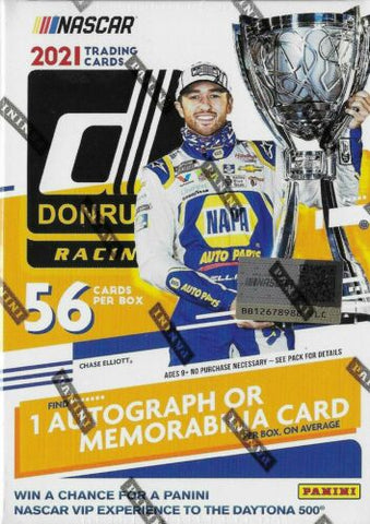 2021 DONRUSS NASCAR RACING RETAIL BLASTER BOXES