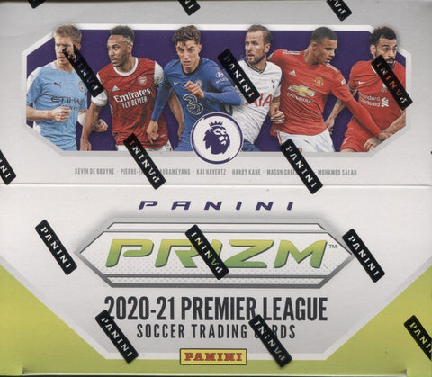 2020-21 PANINI PRIZM ENGLISH PREMIER LEAGUE BREAKAWAY SOCCER HOBBY BOX SINGLE PACKS