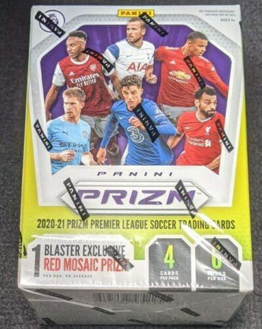 2020-21 PANINI PRIZM ENGLISH PREMIER LEAGUE BLASTER BOXES