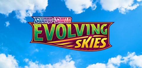 POKEMON SWORD & SHIELD EVOLVING SKIES SINGLE BOOSTER PACKS