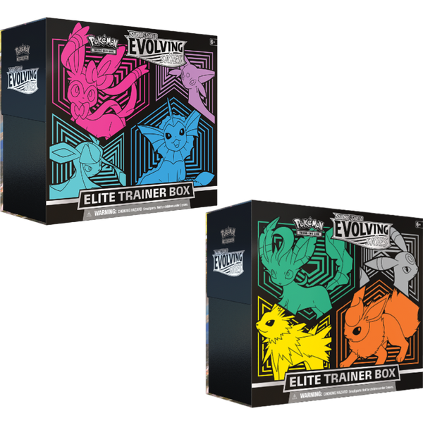 POKEMON SWORD & SHIELD EVOLVING SKIES ELITE TRAINER BOXES