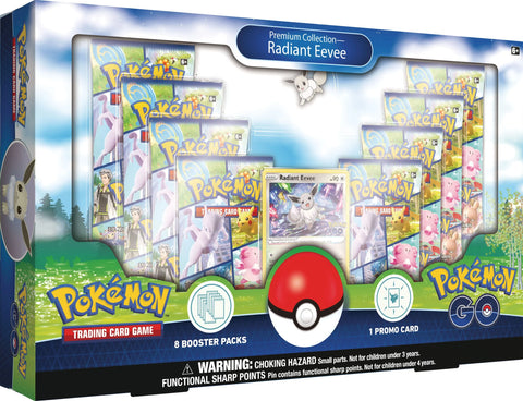 POKEMON GO PREMIUM COLLECTION READIANT EEVEE BOXES - BRAND NEW!