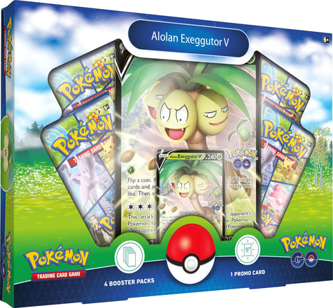 POKEMON GO V COLLECTION ALOLAN EXEGGUTOR BOXES - BRAND NEW!