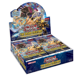 KONAMI - YUGIOH THE GRAND CREATORS 1ST EDITION BOOSTER BOX - BRAND NEW!