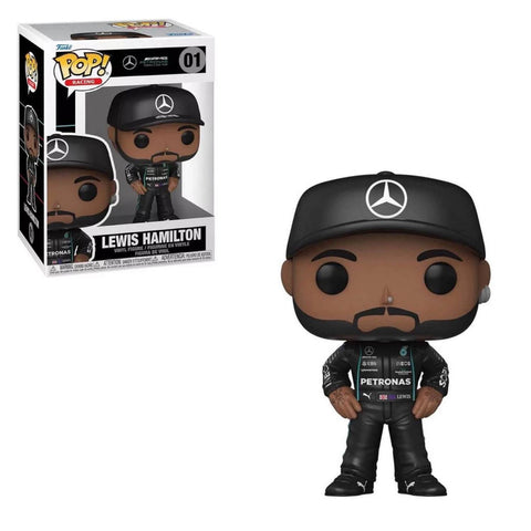FUNKO POP FORMULA 1 - 01 LEWIS HAMILTON - AMG PETRONAS - BRAND NEW!