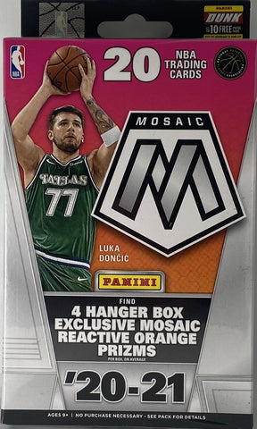 2020-2021 PANINI MOSAIC HANGER BOXES - NEW!