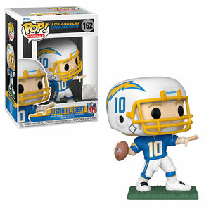 FUNKO POP NFL FOOTBALL STARS - 162 JUSTIN HERBERT HOME UNI - LOS ANGELES CHARGERS