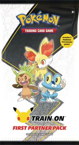 POKEMON 25TH ANNIVERSARY FIRST PARTNER PACK - KALOS