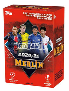 2021 TOPPS UEFA MERLIN SOCCER BLASTER BOXES