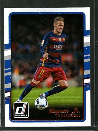 2016-17 PANINI DONRUSS SOCCER #31 FC BARCELONA - NEYMAR JR BASE CARD