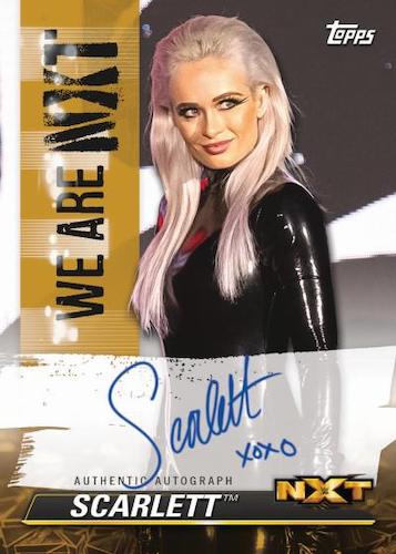 2021 TOPPS NXT WRESTLING HOBBY BOXES
