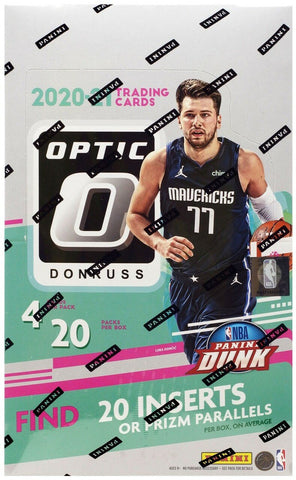 2021 PANINI NBA DONRUSS OPTIC RETAIL BOXES