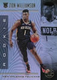 2020 PANINI ILLUSIONS #151 NEW ORLEANS PELICANS - ZION WILLIAMSON BASE ROOKIE CARD RAW