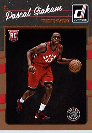 2016-17 PANINI DONRUSS BASKETBALL #171 TORONTO RAPTORS - PASCAL SIAKAM ROOKIE CARD