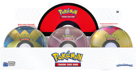 2022 POKEMON 2022 Q2 POKEBALL TIN SET OF 6 BALLS - NEW!