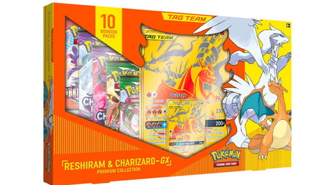 POKEMON RESHIRAM & CHARIZARD GX PREMIUM COLLECTION BOXES